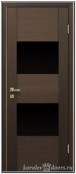 Profil Doors Модель 21x Малага черри кроскут Черный лак