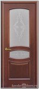 Prime Doors Верона Красное дерево Со стеклом
