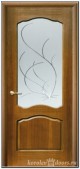 Valdo Puertas Valdo 781 Темный орех Со стеклом