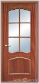 Valdo Puertas Valdo 782 Красное дерево Под стекло
